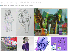 Tablet Screenshot of fionahawthorne.com